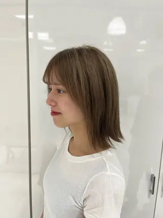 ミディアム 韓国/Y2K 👽土田大珠👽のヘアスタイル