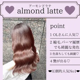 セミロング カラー 縮毛矯正/ 髪質改善/浅見拓哉のヘアスタイル