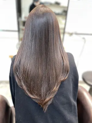 ロング CBON    HairSalon neaf六本木店所属・カラー/髪質改善/ 縮毛矯正/関口舞のヘアスタイル