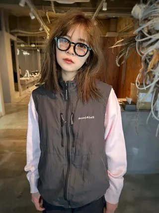 ミディアム イトシテ所属・不藤 代史伽のヘアスタイル