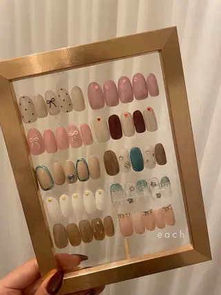 ネイル each lucaのネイルデザイン