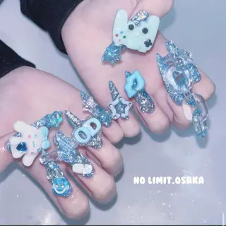 ネイル NOLIMIT.OSAKA所属・NOLIMIT Jr Nailistのネイルデザイン