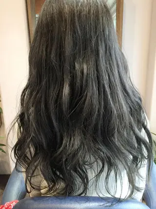 ミディアム セミロング ロング カラー 原宿サロン代表 デザインカラー伊藤卓のヘアスタイル