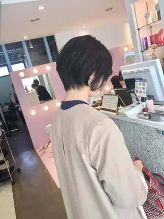 ショート 所渉/韓国レイヤー /ウルフカットのヘアスタイル