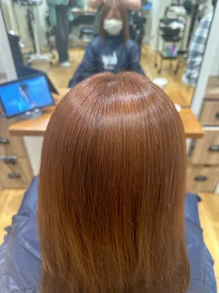 ミディアム 米山 龍音のヘアスタイル