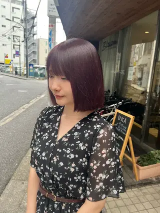 ミディアム TELAHAIR HASEGAWAのヘアスタイル