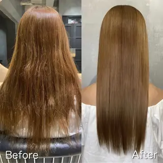 ロング ツバサ 髪質改善のヘアスタイル