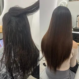 ロング ベージュ⟡˖レイヤー ˖ ࣪⊹あずきのヘアスタイル