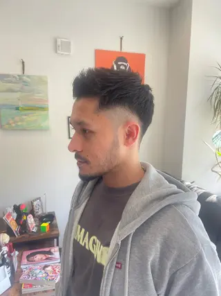 メンズ 【guild】眞島 縮毛矯正のヘアスタイル