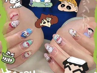 メンズ ネイル Bloom kabukiのネイルデザイン