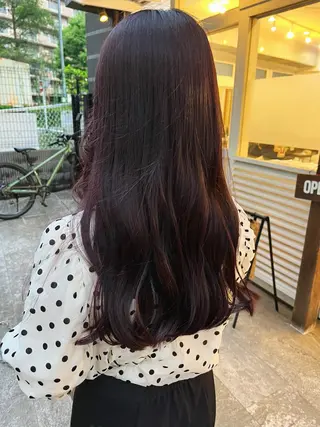 ロング 大江 珠実のヘアスタイル