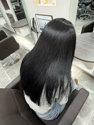 ロング カラー 渡邊 眞帆のヘアスタイル