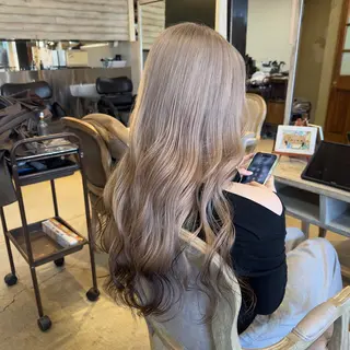 ロング カラー Яe 土浦所属・中村 龍輝のヘアスタイル