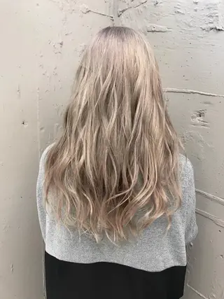 ロング カラー ヘアアレンジ BANK'S hair所属・💐ケラチン 髪質改善寺坂雄飛💐のヘアスタイル