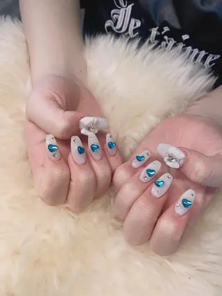ロング 💜MIYA nail川崎店のネイルデザイン