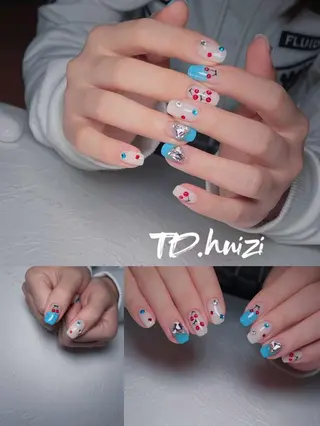 ミディアム めぐみのネイルサロン 惠のネイルデザイン