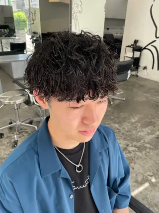 パーマ 吉田聖 【メンズヘア特化】のヘアスタイル