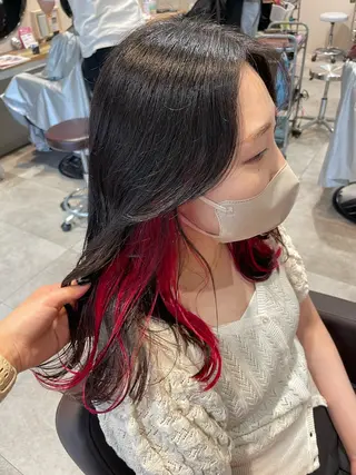 セミロング カラー 💐パーソナルカラー /市橋加菜💐のヘアスタイル
