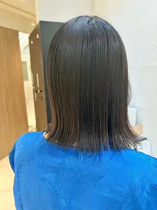 ショート 艶質改善/縮毛矯正 ササキナツミのヘアスタイル