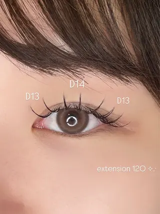 マツエク・マツパ ハロウ所属・ハロウ/ momoka🤍のマツエク・マツパデザイン