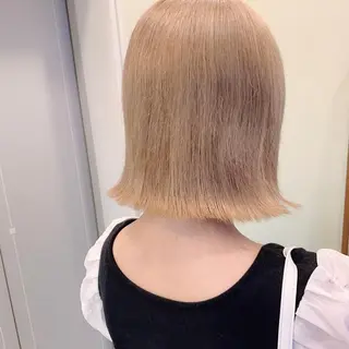 ショート カラー NUMBER_ ユイナのヘアスタイル