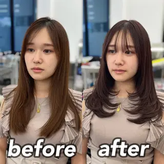 セミロング カラー パーマ ヘアアレンジ メンズ 韓国ヘア×2way 🇰🇷和知拓郎のヘアスタイル