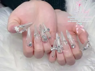 ロング 79Linanailnamba所属・Linanail Nambaのネイルデザイン