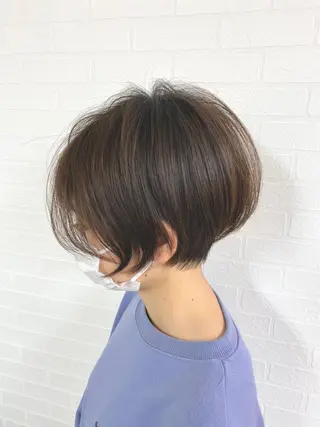 ショート カラー 🎁無料カットカラー 📷撮影モデル募集✨のヘアスタイル