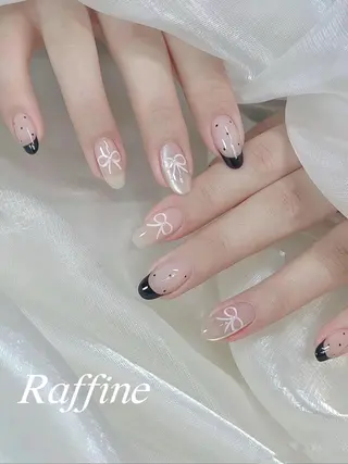 ネイル RAFFINE haru🦋🩵のネイルデザイン