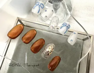 ネイル 【寺岡】 ロイヤル•セラピストのネイルデザイン