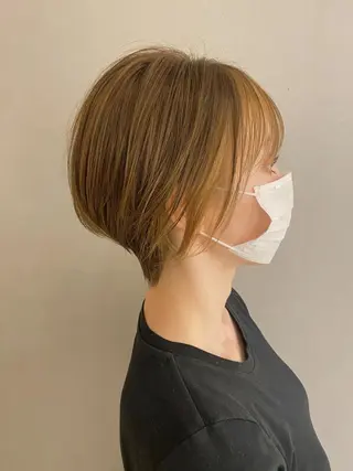 ショート unopulir   茶屋町店所属・unopulir 景山　凌のヘアスタイル