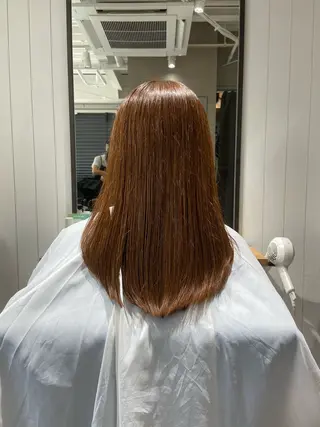 セミロング 髪質改善資格保持者/ ナツミのヘアスタイル