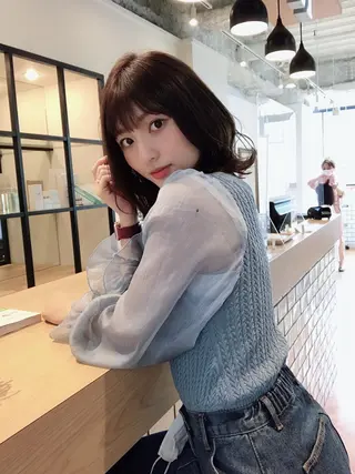 ミディアム 佐藤優太朗 似合わせ/髪質改善のヘアスタイル