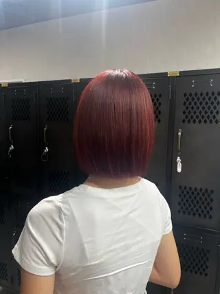 ショート カラー 暖色カラー 💫ユズハのヘアスタイル