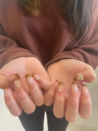 ネイル 束感まつ毛/ネイル/ LED♥KIRARAのマツエク・マツパデザイン