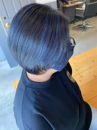 ショート カラー 🩷🍭中津・梅田 エリア🍬💜のヘアスタイル