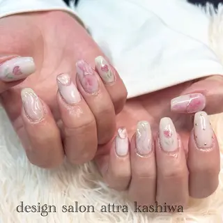 ネイル attra  柏店 suzuのネイルデザイン