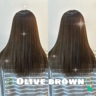 ロング カラー lovis🧸ゆうあ 🧸/透明感カラーのヘアスタイル