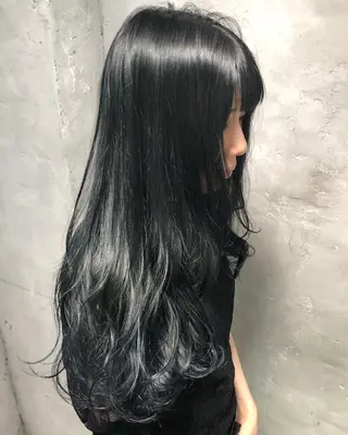 ロング カラー ヘアアレンジ 遠藤 拓馬のヘアスタイル