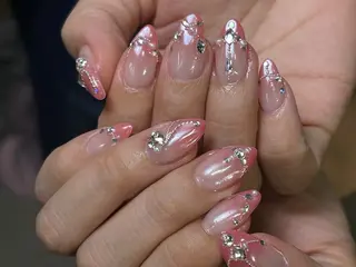 ネイル nail salon kukuna所属・ワンホン/韓国 nail 大阪アメ村のネイルデザイン