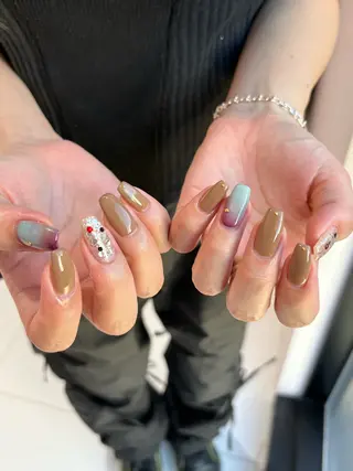 ミディアム Clala Ayumiのネイルデザイン