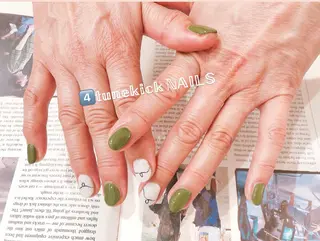 ネイル 4tunekick NAILS(フォーチュンキックネイルズ)所属・光森 淳子のネイルデザイン