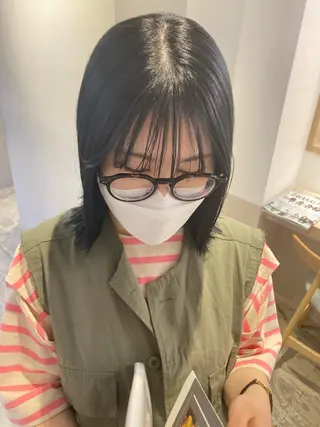 カラー FILMS所属・宮城 星のヘアスタイル