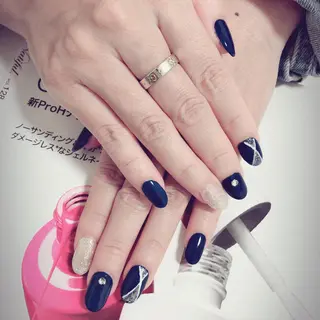 ネイル 北浦和 自爪育成ケアのネイルデザイン