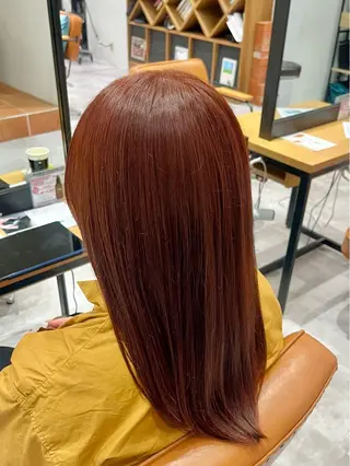 カラー かわいいを＋🎀☘️ 上品hair/ 星愛のヘアスタイル