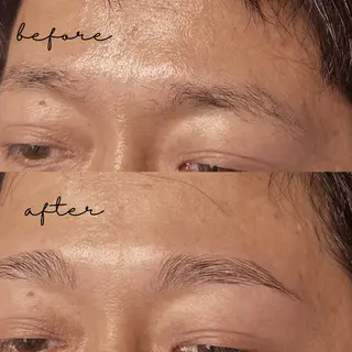 メンズ アイブロウ 眉毛&フェイス WAX専門ハルヒラリの眉毛・アイブロウイメージ