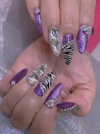 ネイル 長さだし専門店 M2　rikaのネイルデザイン