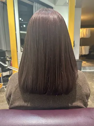 カラー 縮毛矯正／レイヤー／ 🌟mizukiのヘアスタイル