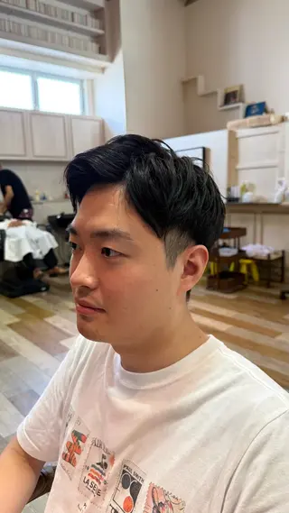 ショート mighty byH所属・天野 心太郎のヘアスタイル