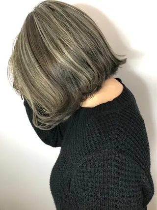 ミディアム カラー 髪質改善/天王寺／ 🐬キヨ🐬のヘアスタイル